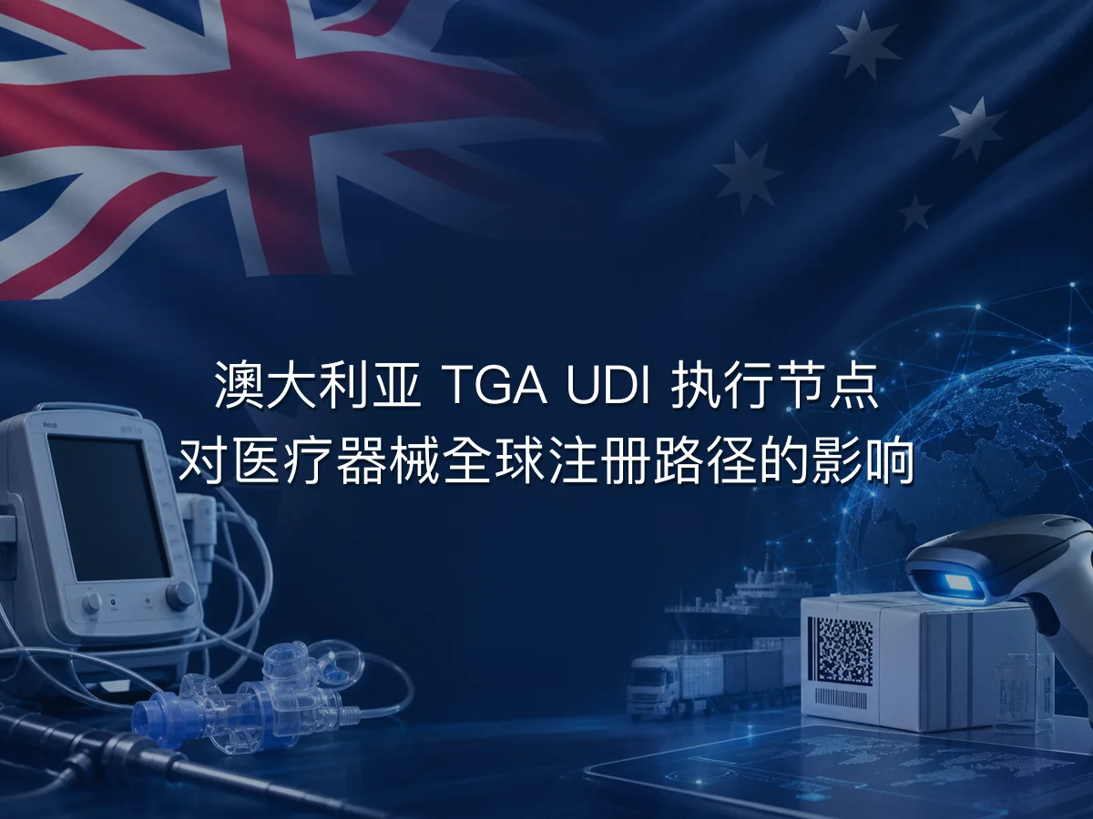澳大利亚 TGA UDI 7 月 1 日执行，6 项自查清单